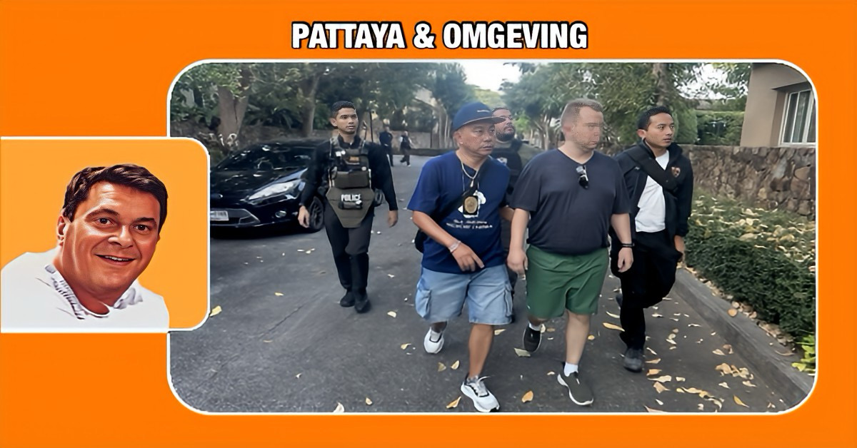 Door Interpol gezochte Zweedse drugshandelaar in Pattaya gearresteerd