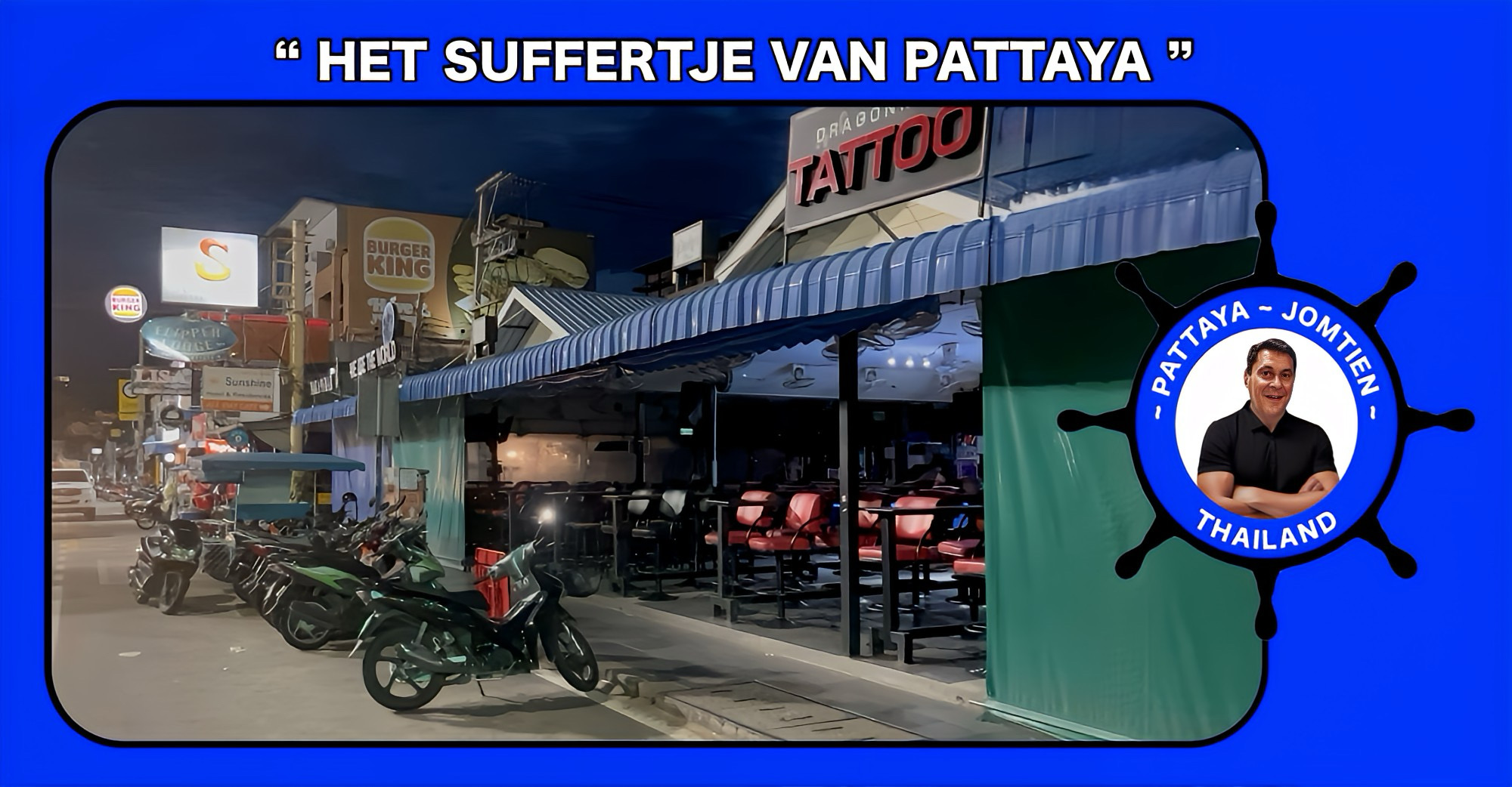 Een Thaise bardame vergat haar sleutel uit haar motorfiets te halen in Pattaya, binnen enkele minuten was deze dus verdwenen