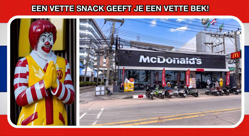 Fastfoodgigant McDonald’s is na meer dan tien jaar “eindelijk” terug in Jomtien!