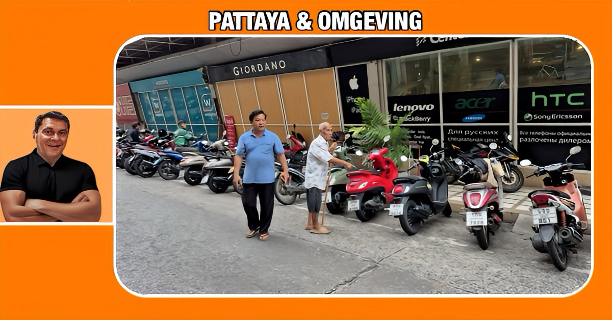 De 82-jarige opa “Noi” smeekt de politie van Pattaya om de dader van zijn gestolen motorfiets te vinden.