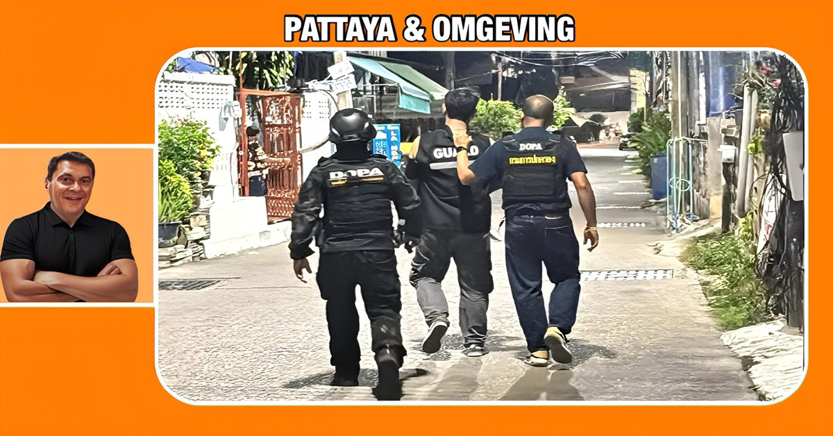 Pattaya neemt maatregelen om de stad van binnenuit van “schorremorrie” te bevrijden