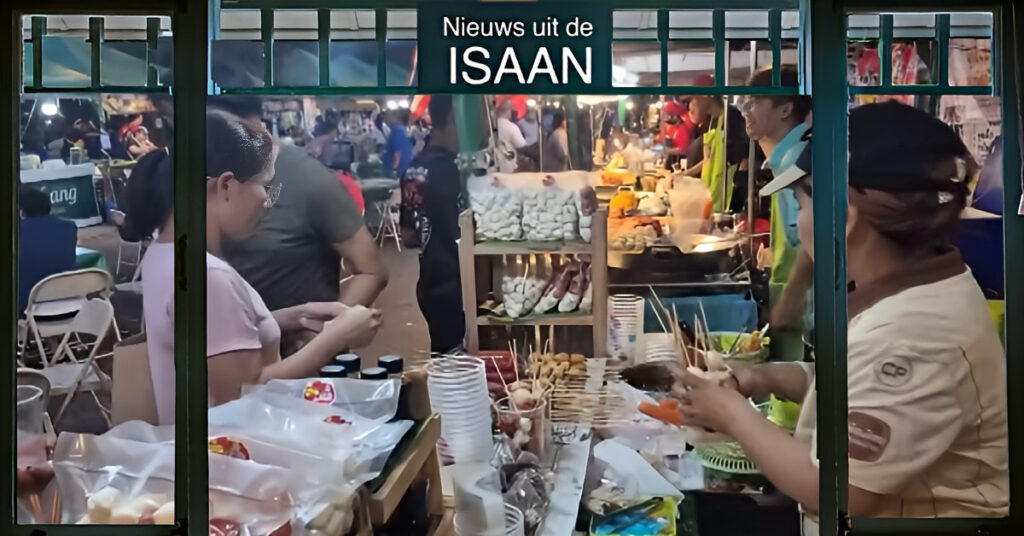 Het zijn de balletjes uit Noordoost-Thailand die je moet hebben, grote toestroom van toeristen tijdens het 8e gehaktballen wereldkampioenschap.