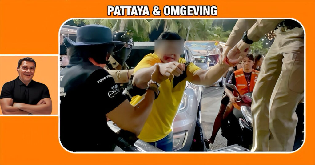 Vleeskeuring op z’n Indiaas : een Indiase man zou op de Beach Road in Pattaya een Thaise vrouw ongepast hebben aangeraakt.