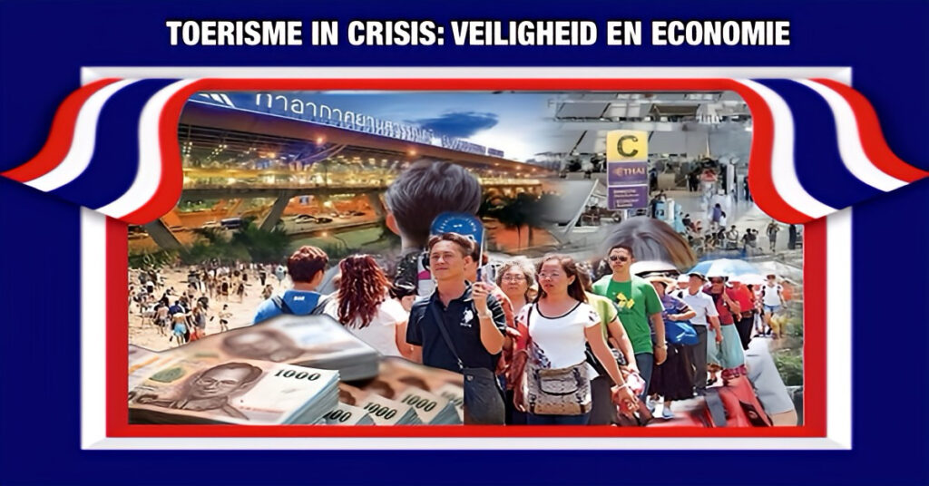 Sterke baht treft toerisme in Thailand, minder gasten en het grensconflict zijn daar mede debet aan,
