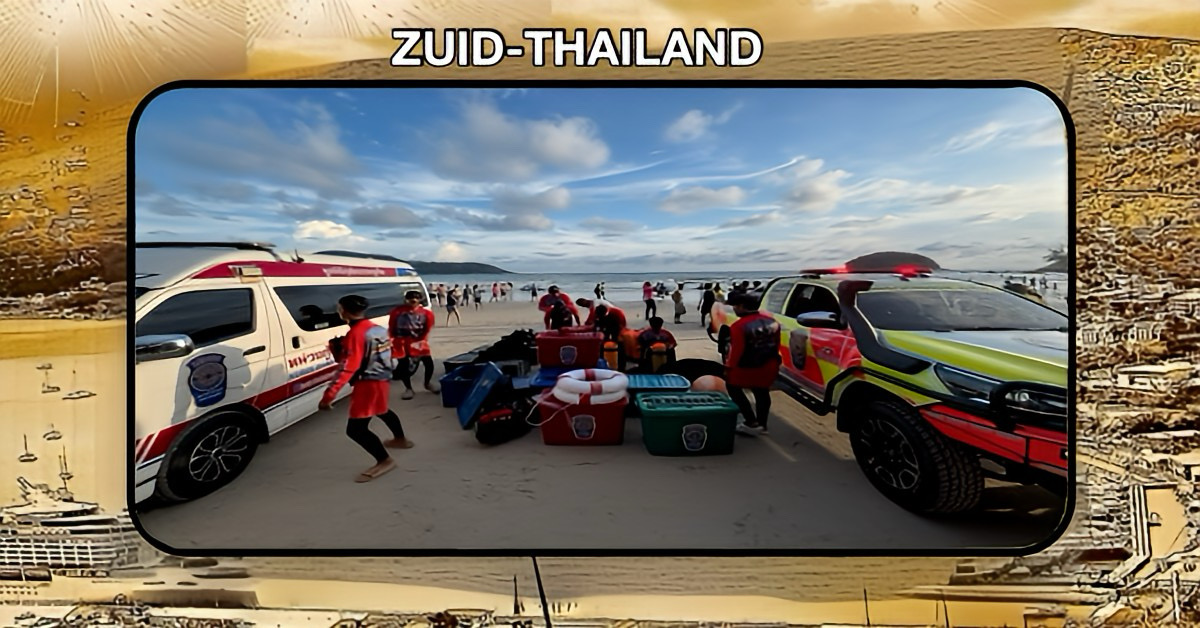 Tragedie in Zuid-Thailand! Dit wil je niet meemaken, stroom sleurt kind mee de zee in bij Kata Beach op Phuket