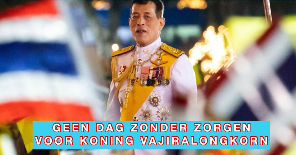 Koning Thailand blijft maar achtervolgd door paleisintriges