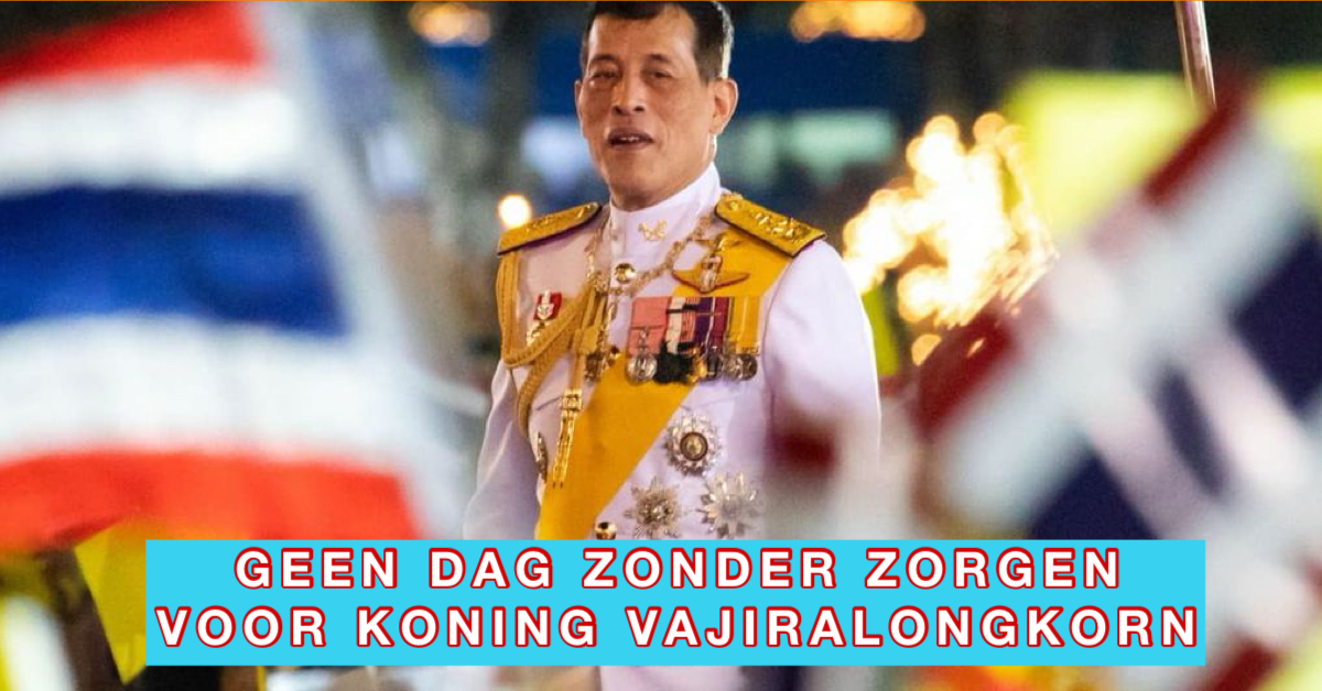 Koning Thailand blijft maar achtervolgd door paleisintriges