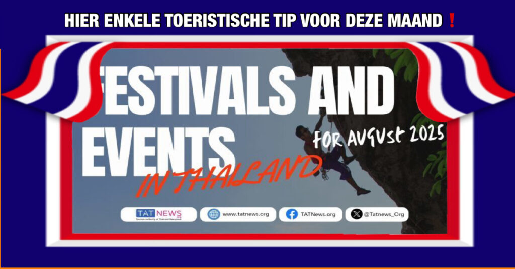 Thailand staat deze maand “bol” van de evenementen, de bezoekers kunnen in alle windstreken hun hart ophalen 