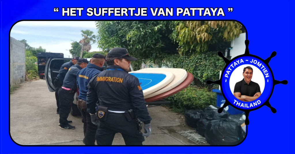 Pokercasino in Pattaya krijgt tijdens een blits, een vroegtijdig slotakkoord voor negen buitenlanders!