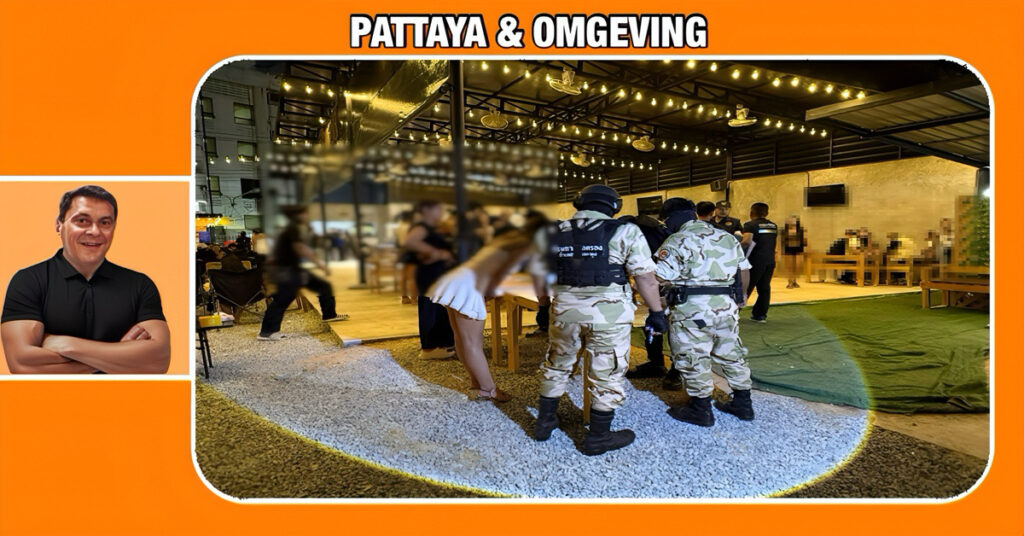 Politie valt restaurant in Soi Pattaya Tai binnen na melding van illegale verkoop van kratom-thee