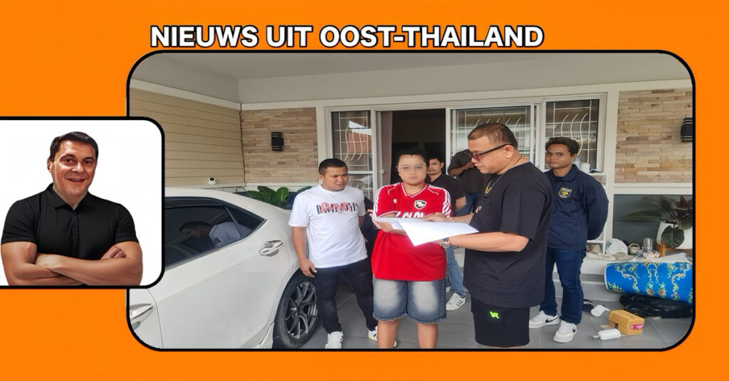 Internationale fraudebende in Thailand ontmaskerd, de politie van Chonburi arresteert sleutelfiguur en onthult miljoenenfraude