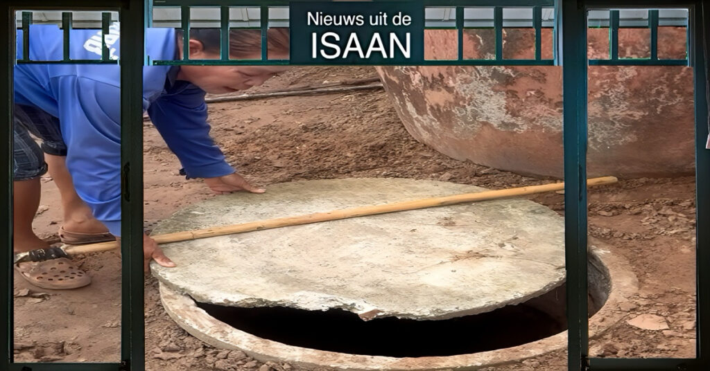 Vrouw in noordoost-Thailand vindt skeletresten van haar vermiste man in een put