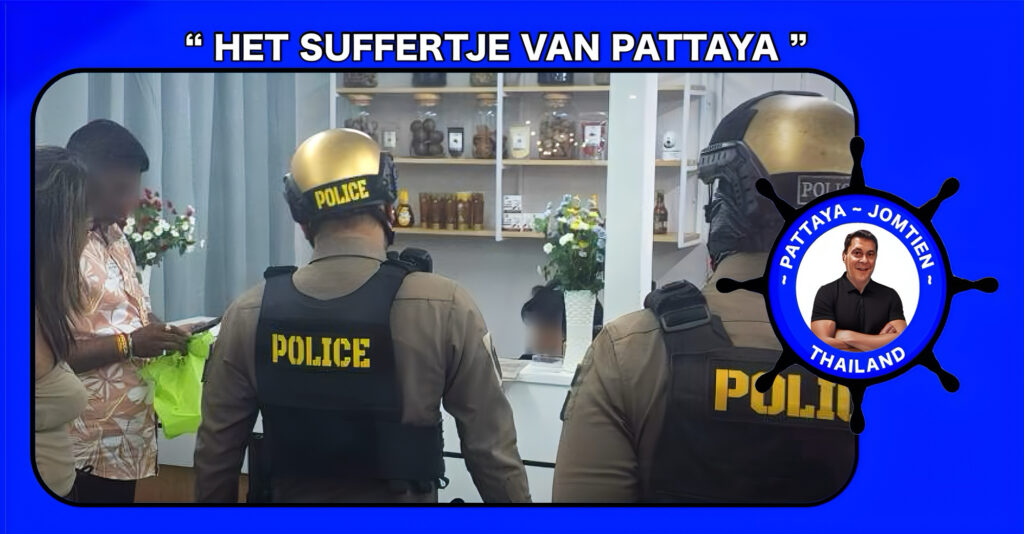 De exploitant van een kruidenshop gaat ongestoord verder met zijn oplichtingspraktijken, terwijl de politie van Pattaya voor de zoveelste keer bemiddelt