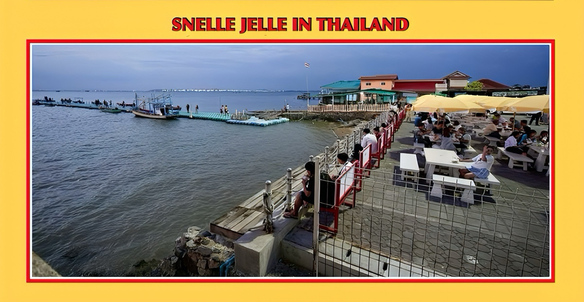 Lekker schransen tijdens de zon ondergang op de Lan Pho-markt in Naklua is een must-do.