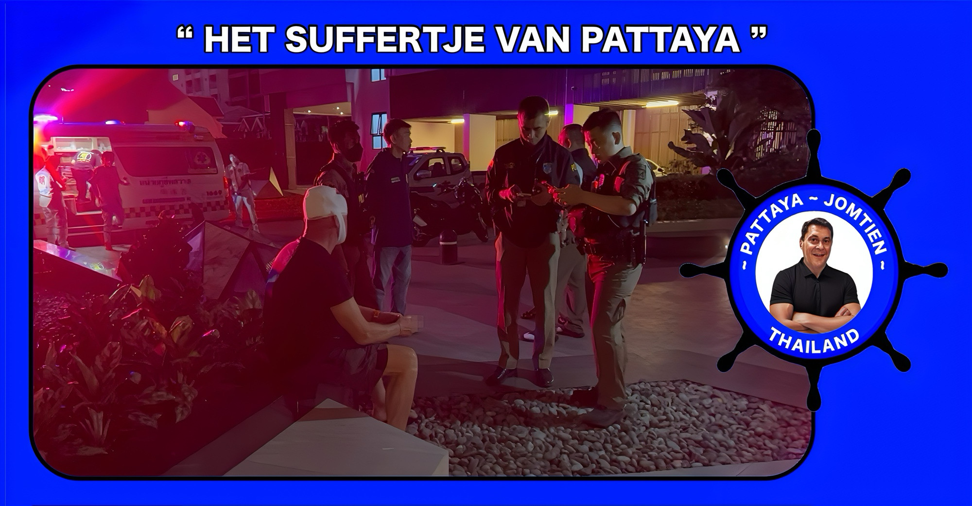 Een 65-jarige Britse man, op zoek naar gezelligheid werd plots de “Kop van Jut” bij vier transgenders in Pattaya