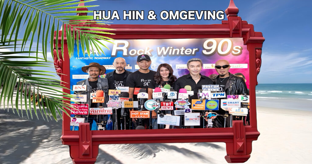 Beleef de magie van de Jaren ’90 op het eerste “Rock Winter 90s Festival” in Hua Hin!