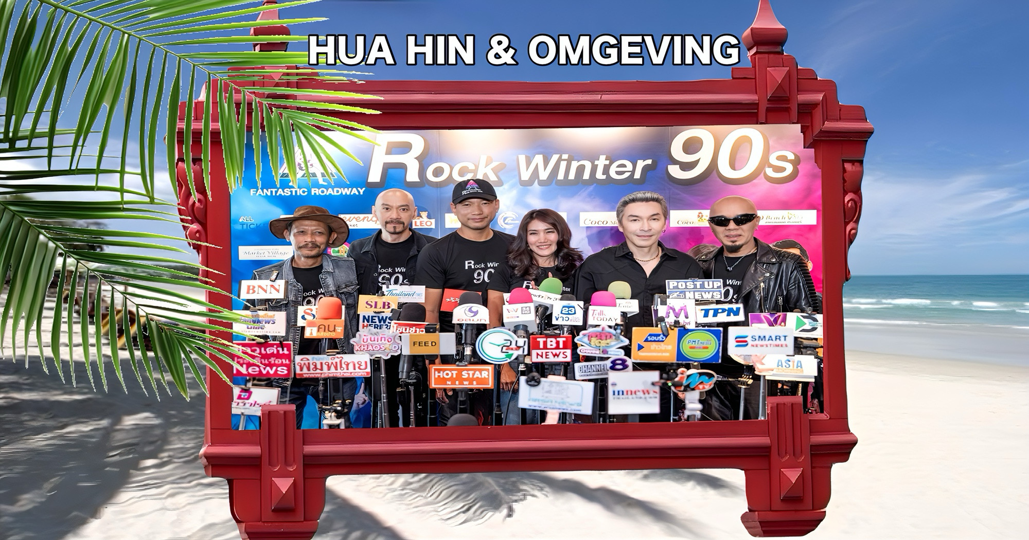 Beleef de magie van de Jaren ’90 op het eerste “Rock Winter 90s Festival” in Hua Hin!