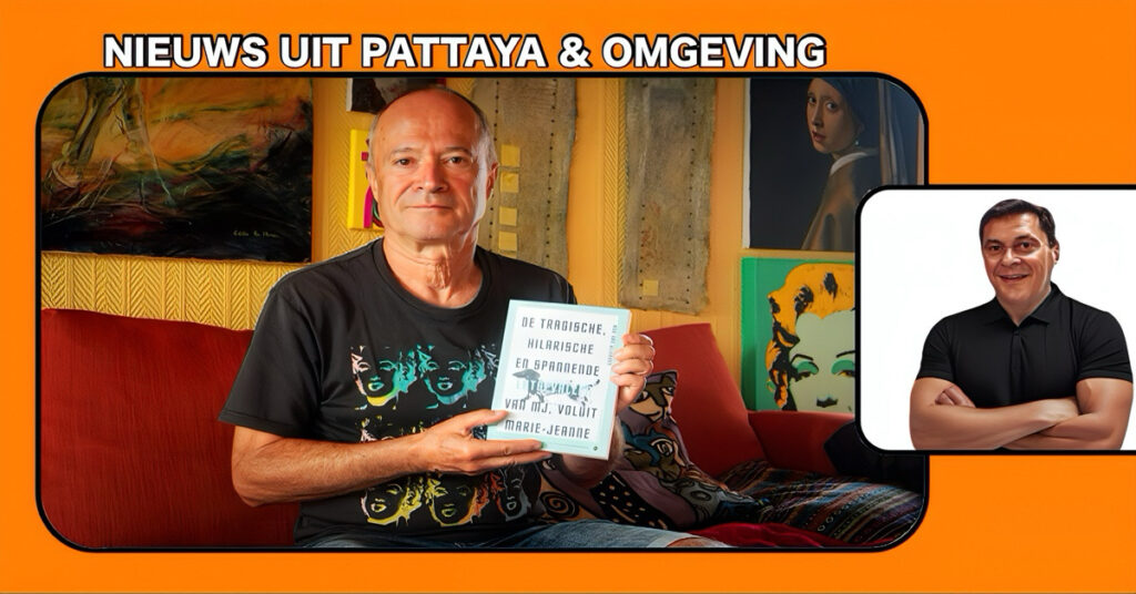 Hoe een Peltenaar in Oost-Thailand verzeild raakt en elk jaar een spannend boek schrijft