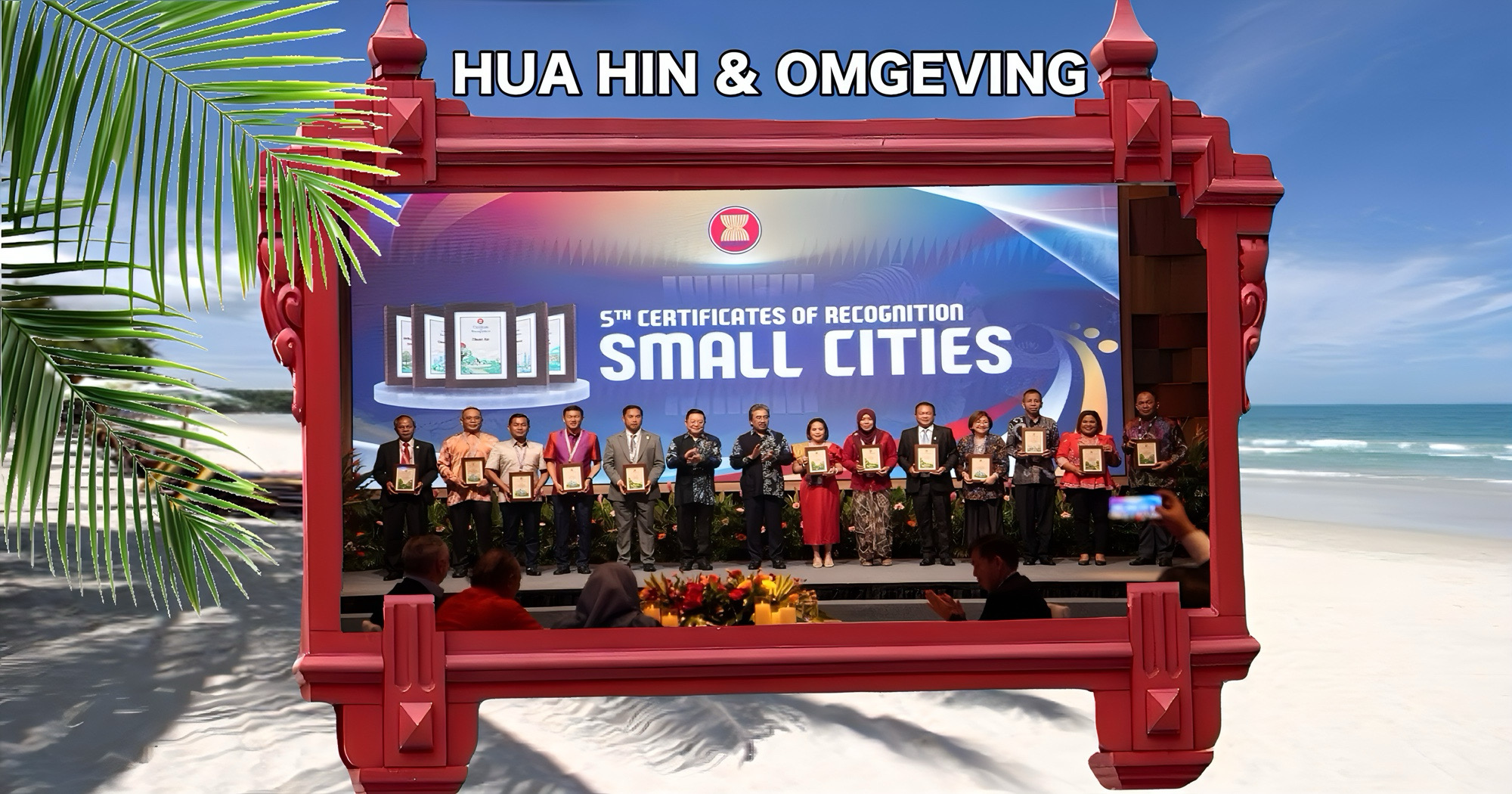 Het in Centraal-Thailand gelegen Hua Hin behaalt met trots de ASEAN-prijs voor schone lucht!