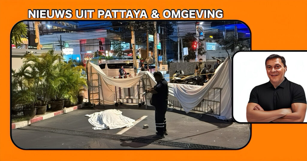 Oudere man valt “ongelukkigerwijze” uit een chique hotel in het centrum van Pattaya