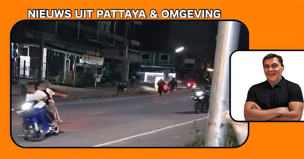 Gewelddadige confrontatie tussen jeugdbendes zorgt voor angst in de wijk Khao Talo van Pattaya
