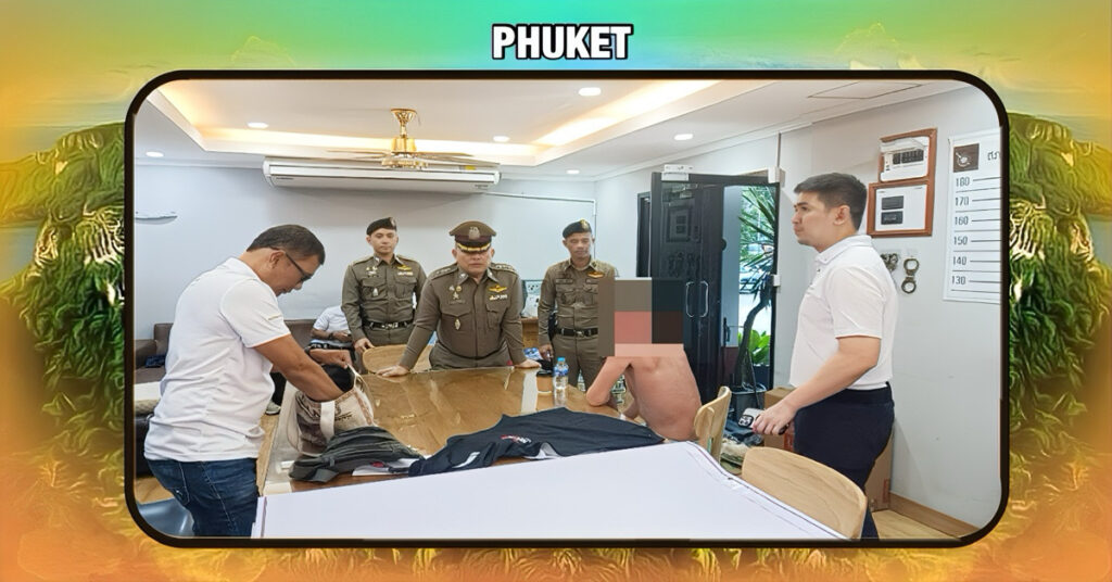 UPDATE | De naakte streetdancer uit Phuket blijkt een Britse man te zijn die is gearresteerd voor seksuele misdragingen, drugsbezit en het overschrijden van zijn visum