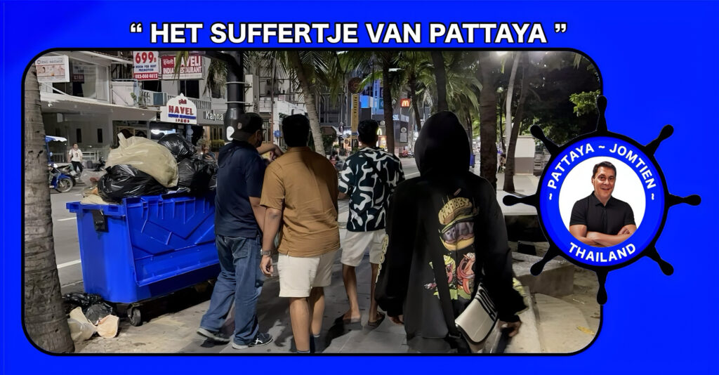 Er weer werd er een gouden ketting van de nek van een Indiase toerist op de Beach Road van Pattaya getrokken
