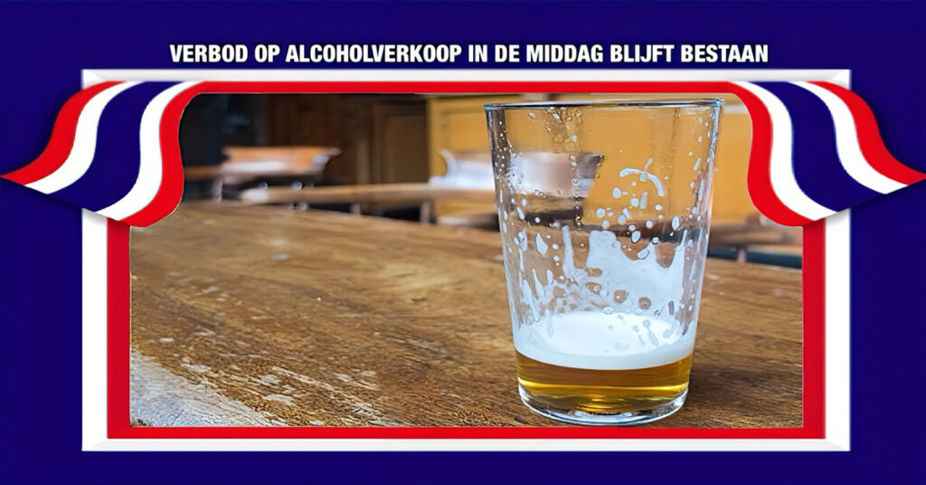 Het verbod op de verkoop van alcohol in de middag in Thailand blijft voorlopig bestaan.