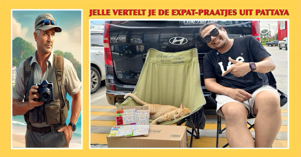 “Bangchak Orange”, een oranje zwerfkat stuwt de loterijkoorts in Pattaya omhoog