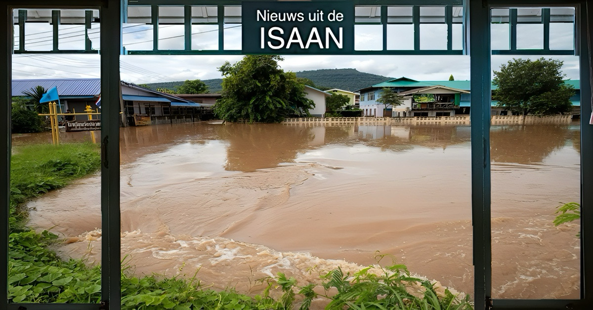 Thailand heeft het moeilijk door de overstromingen zijn duizenden mensen getroffen