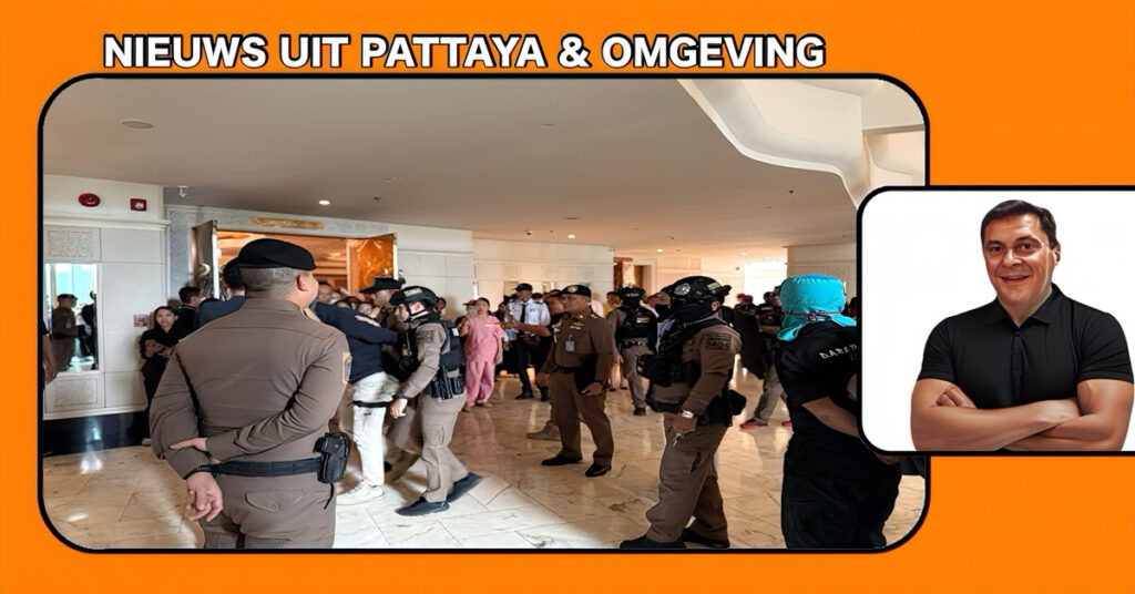 Het personeel van het sjieke Royal Cliff Hotel in Pattaya werd gisteren voorbereid op noodsituaties