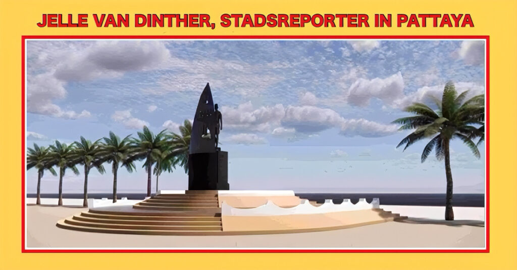 De kustplaats Pattaya zal op de Beach Road een monument ter ere van Zijne Koninklijke Majesteit Koning Rama IX De Grote laten verrijzen