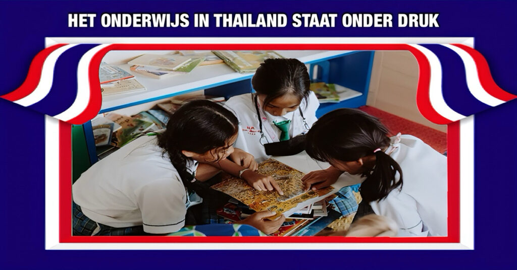 Het onderwijs van Thailand ligt onder de loep na slechte wereldwijde beoordeling 