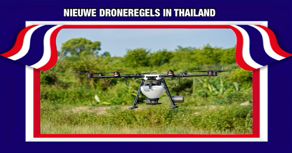 Dronepiloten mogen in Thailand weer de lucht in, maar met beperkingen