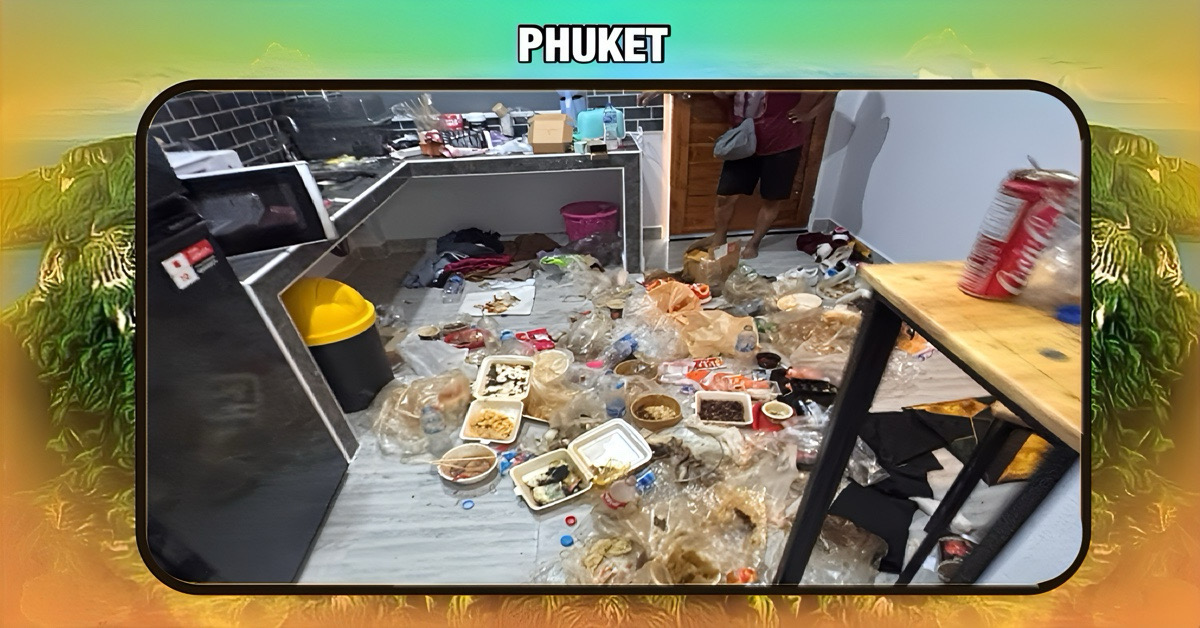 Woningeigenaresse in Zuid-Thailand in de aap gelogeerd door het huis aan een smeerpoes van de eerste orde te verhuren