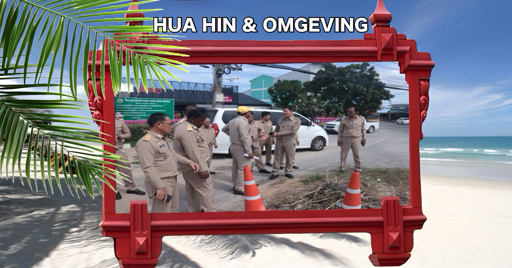 Hua Hin versterkt de verkeersveiligheid met een upgrade van de verkeerslichten op het dinosauruskruispunt en het S.H.-kruispunt.