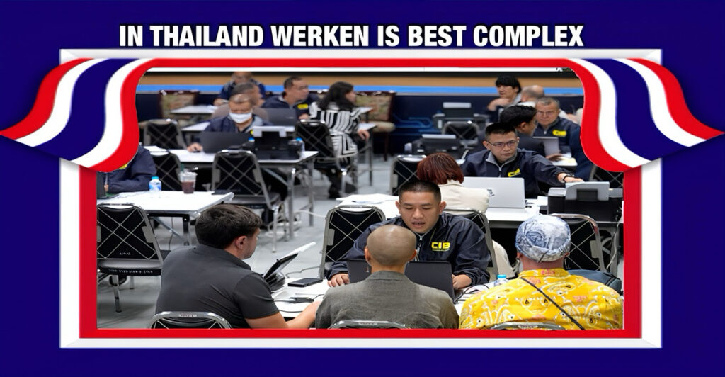 In Thailand is het niet eenvoudig voor buitenlanders om zonder vergunning te werken