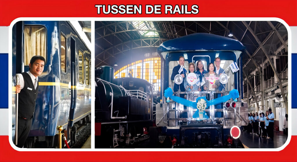 Thailand is een walhalla voor spoorwegliefhebbers, waar je over de rails kunt ontspannen en langs golvende rijstvelden  reist