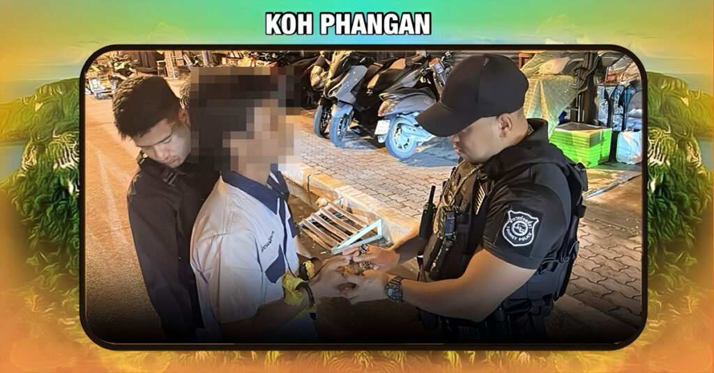 Myanmarees in Zuid-Thailand aangehouden voor drugsgebruik en het stelen van damesondergoed voor eigen genot