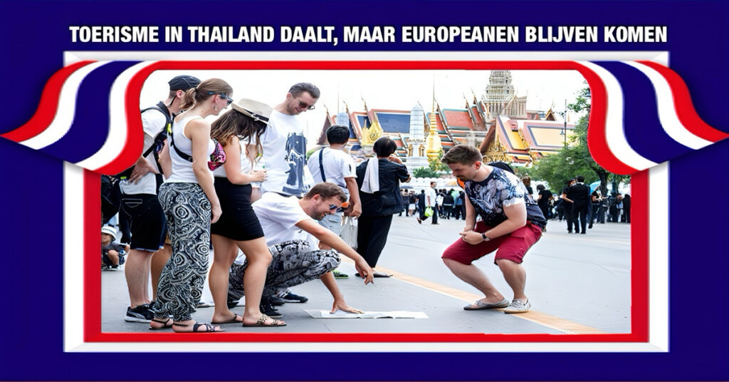 Het toerisme in Thailand vertoont dit jaar een daling van 6 procent, hoewel Europeanen het land nog steeds als een paradijs beschouwen.