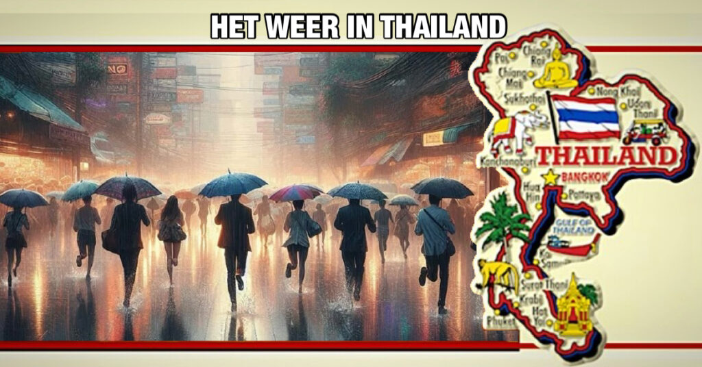 Tropische storm “Peipah” heeft zich gevormd voor de kust van Japan, maar heeft geen invloed op Thailand.
