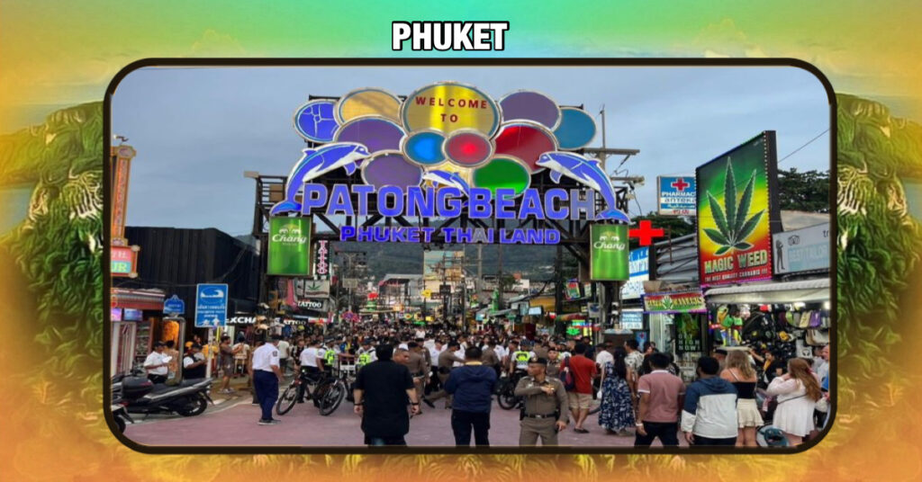 Het imago van het in Zuid-Thailand gelegen Phuket staat op het spel door wijdverspreid cannabisgebruik