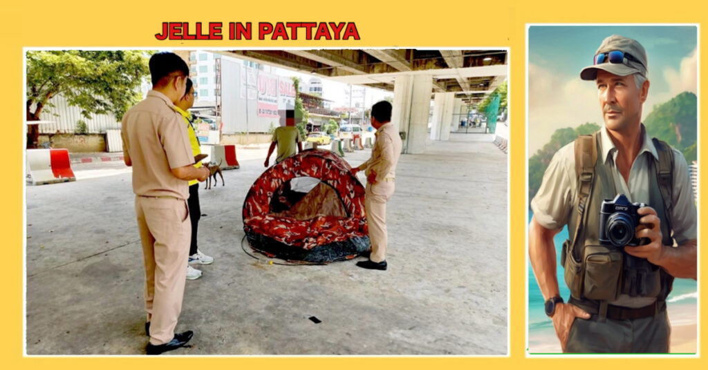 Pattaya staat voor een grote uitdaging en heeft nu patrouilles ingezet in het Bali Hai-gebied om het aantal daklozen in kaart te brengen