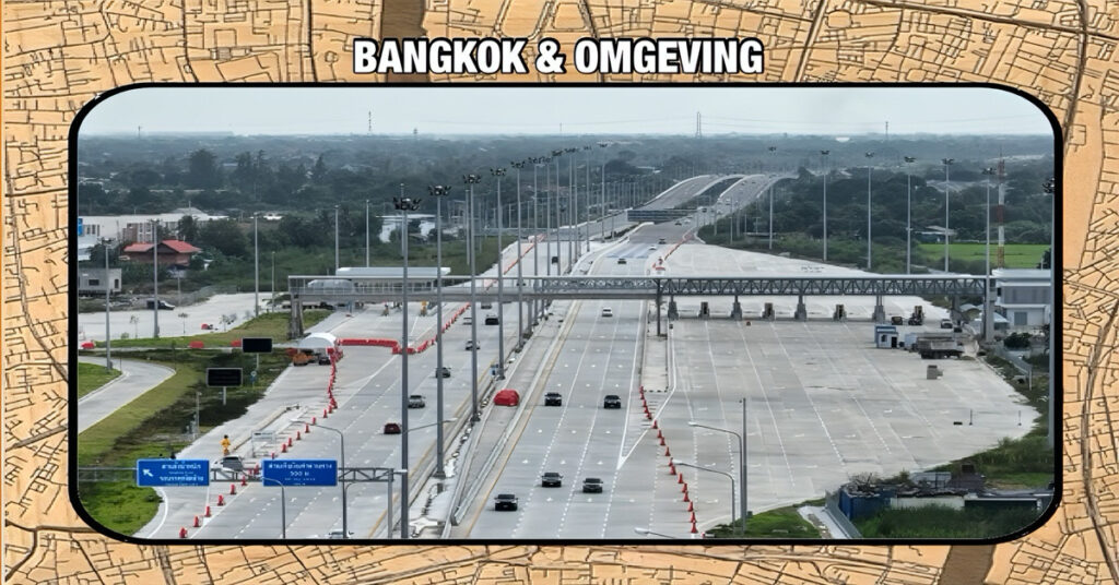 Vanaf vandaag tot en met dinsdag kunt u gratis met uw auto over de M81 in Centraal-Thailand rijden!