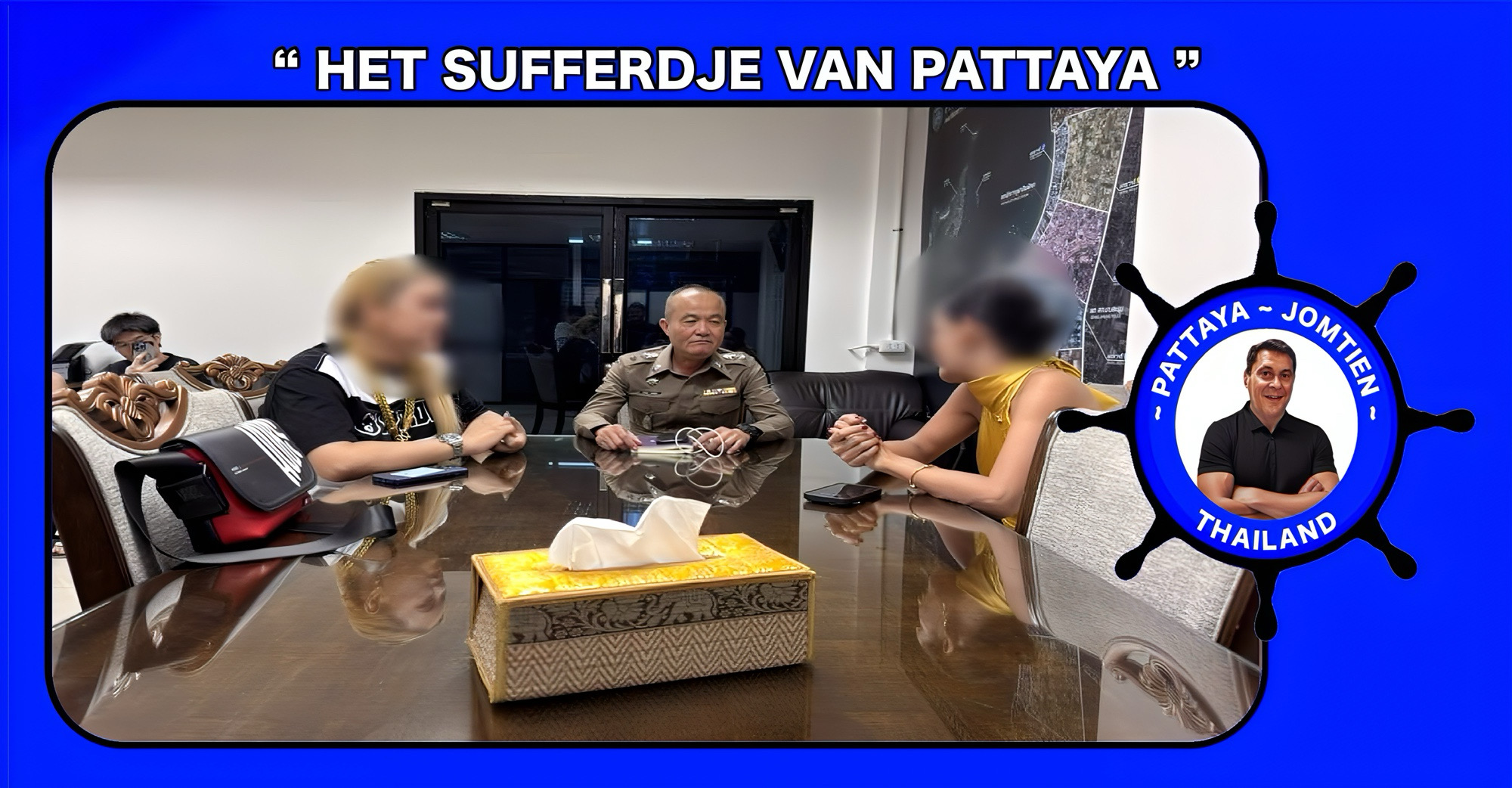 Goudroof in Pattaya blijkt door Thaise influencers verzonnen te zijn en bieden nederig hun excuses aan