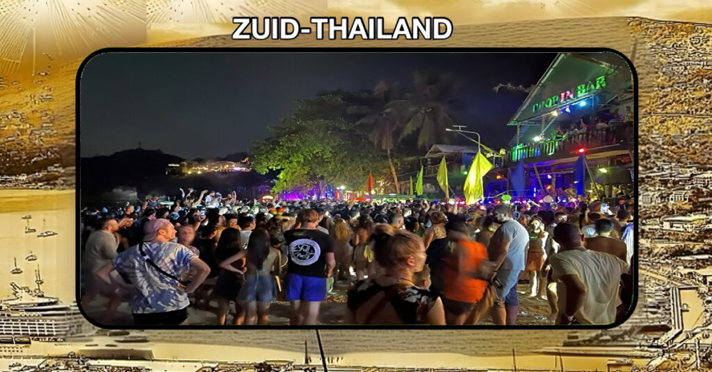 Politie start met strengere aanpak van illegale buitenlandse activiteiten op de eilanden in Zuid-Thailand