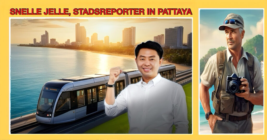 Pattaya gaat ECHT door met de monorail, het verkeer dient dringend ontlast worden