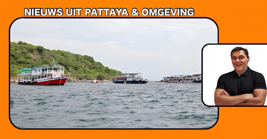 De loco-burgemeester van Pattaya ging de zee op om het Sea Walker-programma op Koh Larn te controleren