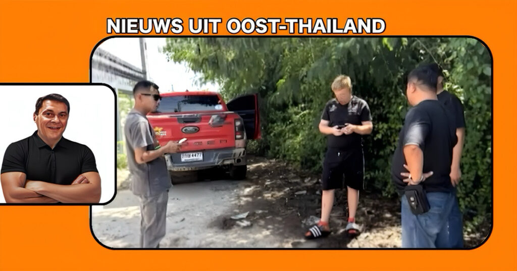 🎥 | IJslandse man in Oost-Thailand gearresteerd voor driften met gehuurde pick-up in Chonburi