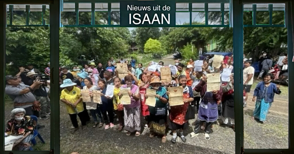 De Staatsspoorwegen van Thailand (SRT) gaat vol gas om hun grond in Noordoost-Thailand terug te krijgen.